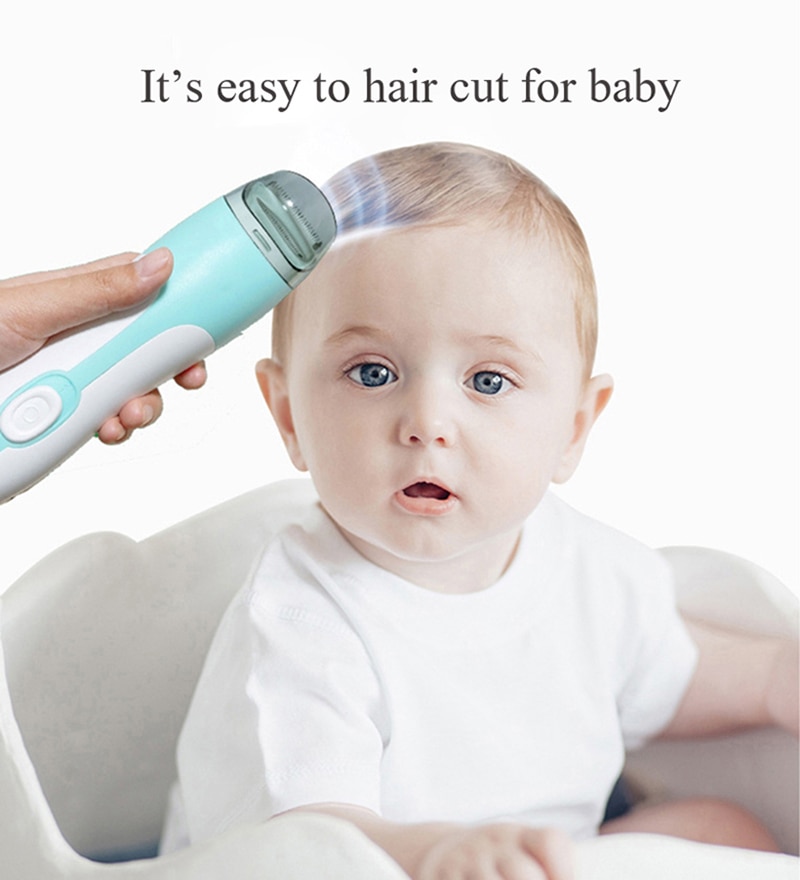 Automatic Gather Hair Trimmer Baby Adult Mute Waterproof Kids Hair Clipper Sleep Haircut Home-Use No Oil